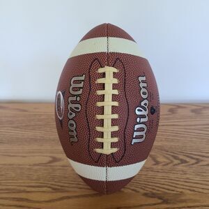 Wilson NCAA Football Junior Size Composite Leather Item F1663 7-9 Pounds Inflate